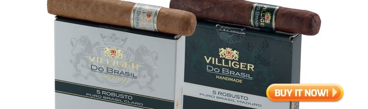 top new cigars May 11 2020 Villiger do Brasil cigars at Famous Smoke Shop