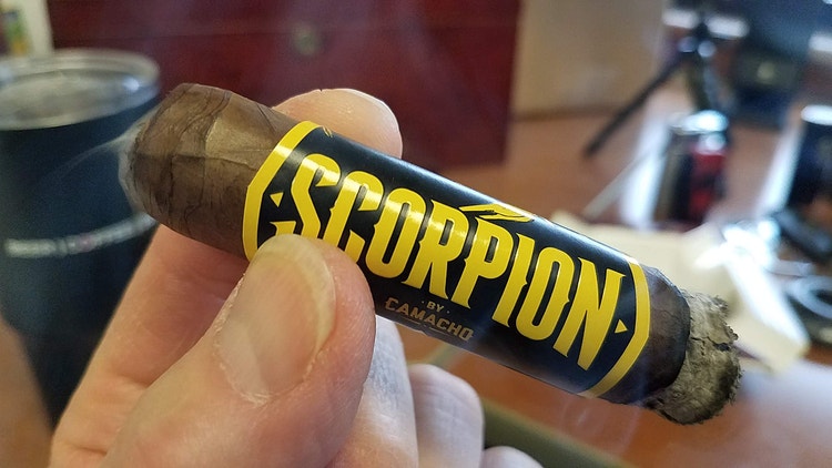 nowsmoking camacho scorpion cigar review by Gary Korb camacho scorpion sun grown cigars
