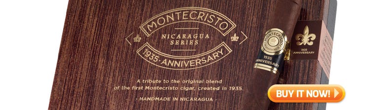 New Cigars Montecristo Anniversary 1935 cigars at Famous Smoke Shop