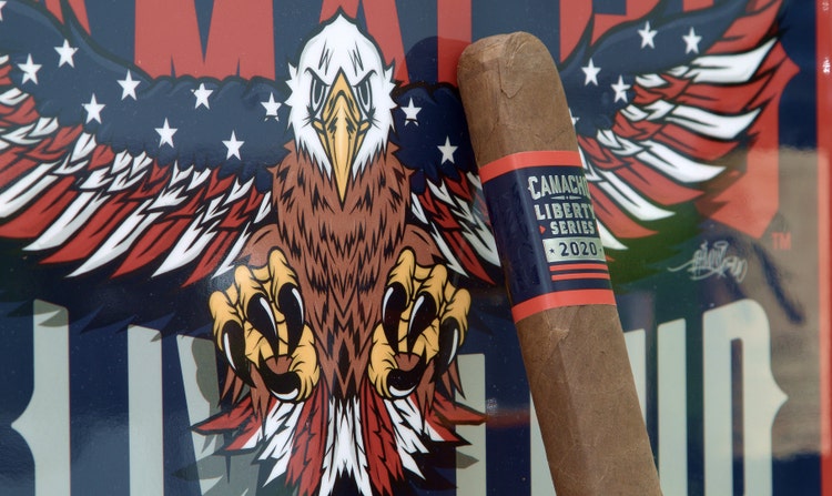 #nowsmoking Camacho Liberty 2020 cigar review box of cigars