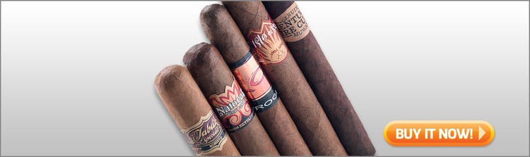 best camping cigars On Fire Camping cigar sampler at Famous Smoke Shop