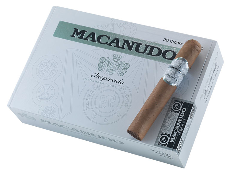 macanudo inspirado white cigar review box shot