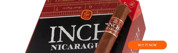 cigar advisor top new cigars 4-17-23 inch nicaragua by ep carrillo at famous smoke shop