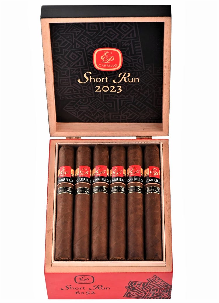 cigar advisor news – epc cigars release e.p. carrillo short run 2023 cigars – release – open box
