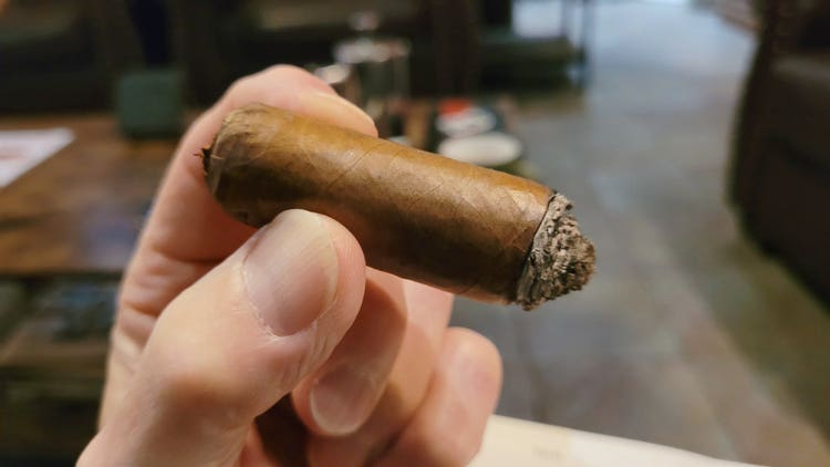 cigar advisor #nowsmoking cigar review of rocky patel factory selects edge corojo - act3