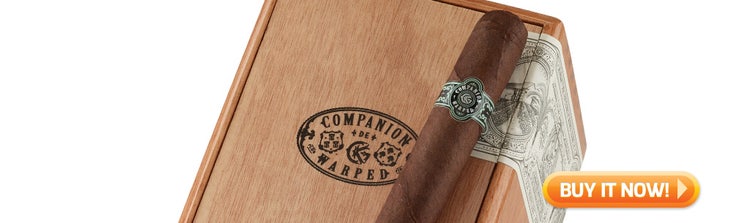 cigar advisor top new cigars january 31, 2022 companion de warped at famous smoke shop