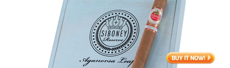 Top New Cigars Nov 23 2020 Siboney Reserve Connecticut cigars at Famous Smoke Shop