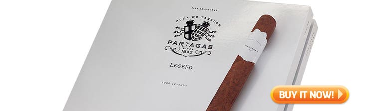 Shop new Partagas Legend cigars at Famous Smoke Shop