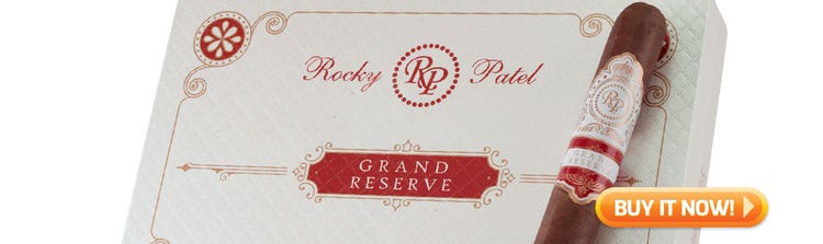 Top New Cigars Sept 28 2020 Rocky Patel Grand Reserve Cigars at Famous Smoke Shop