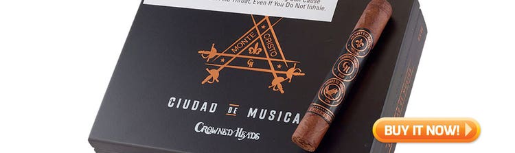 Shop Montecristo Ciudad de Musica cigars at Famous Smoke Shop