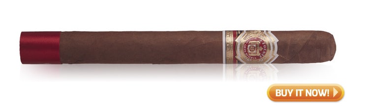 cigar advisor top 10 churchill cigars under $10 - arturo fuente king t rosado at famous smoke shop