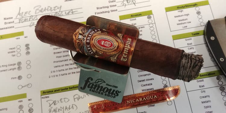 Alec Bradley cigars guide Alec Bradley Tempus Nicaragua Medius 6 Toro cigar review by John Pullo