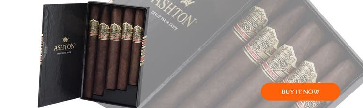 cigar advisor best holiday cigar gift guide - ashton sampler at famous smoke shop
