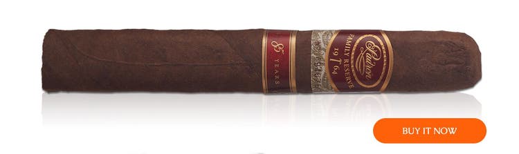 cigar advisor top 12 best-tasting maduro cigars - padron family reserve 85 years at famous smoke shop