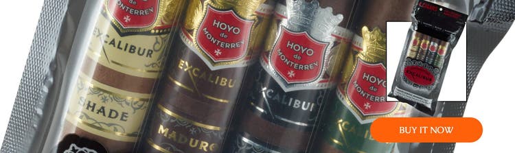 cigar advisor best fathers day gift guide - hoyo excalibur sampler at famous smoke shop