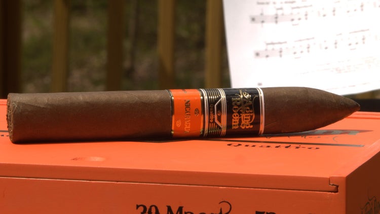 #nowsmoking Aging Room Quattro Nicaragua Maestro cigar review #1 cigar of 2019