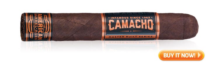 camacho american barrel aged new years eve celebration cigars