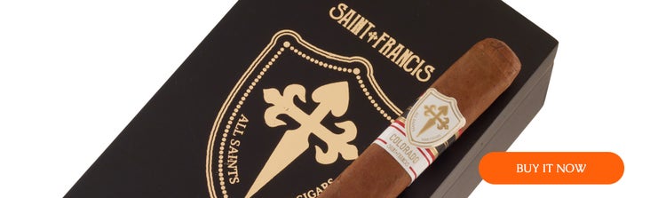 cigar advisor top new cigars - all saints saint francis colorado at famous smoke shop