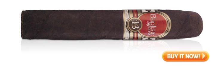 best top rated Oliva cigars Baptiste Double Toro cigars at Famous Smoke Shop