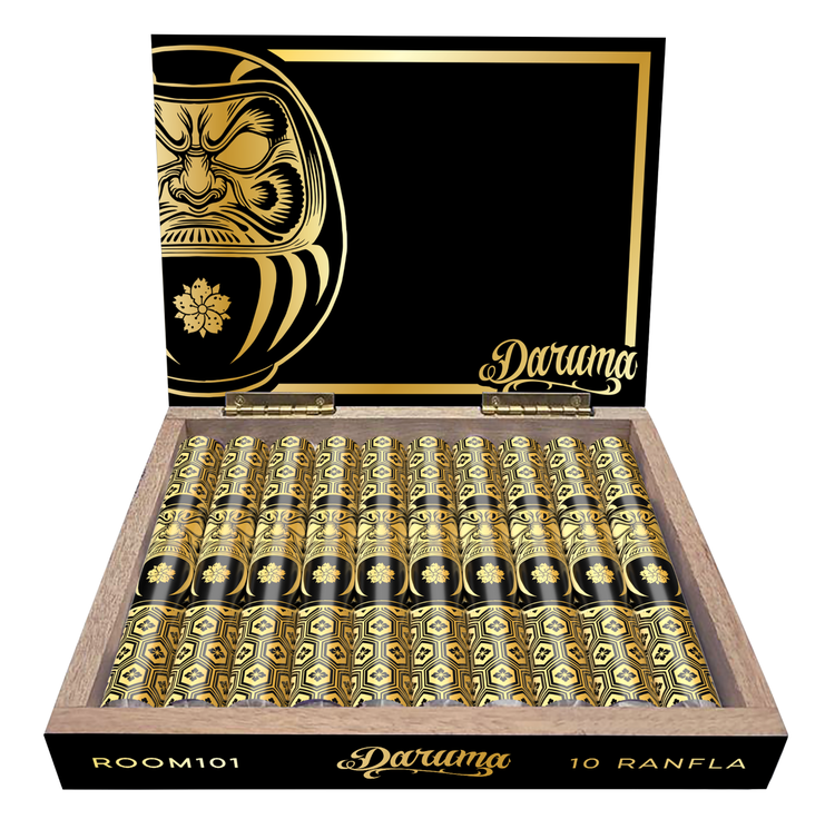 cigar advisor news – acclaimed daruma cigar revived by room101 – release – open box image