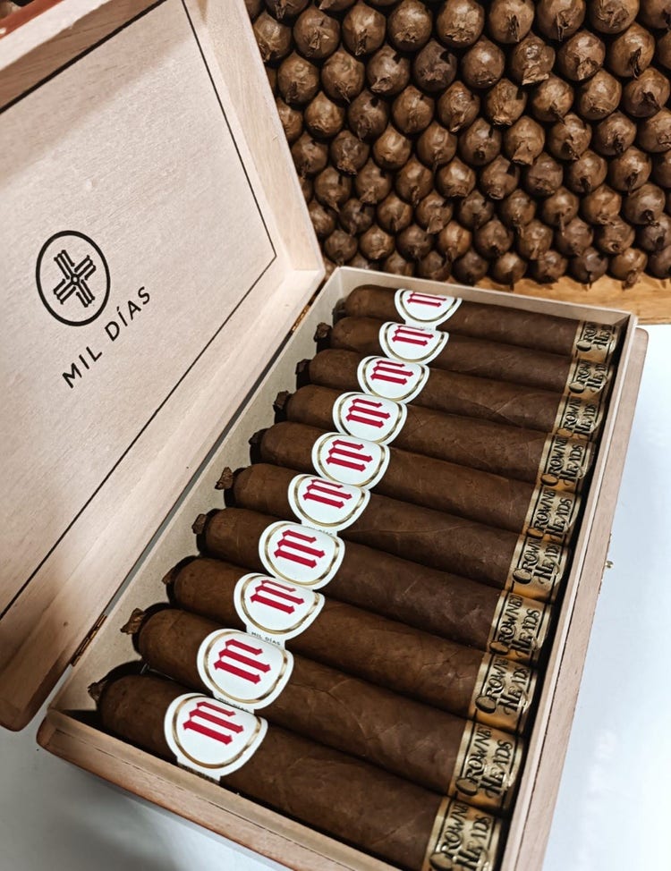 cigar advisor news – crowned heads adds new topes vitola to mil Días regular production – release – open box