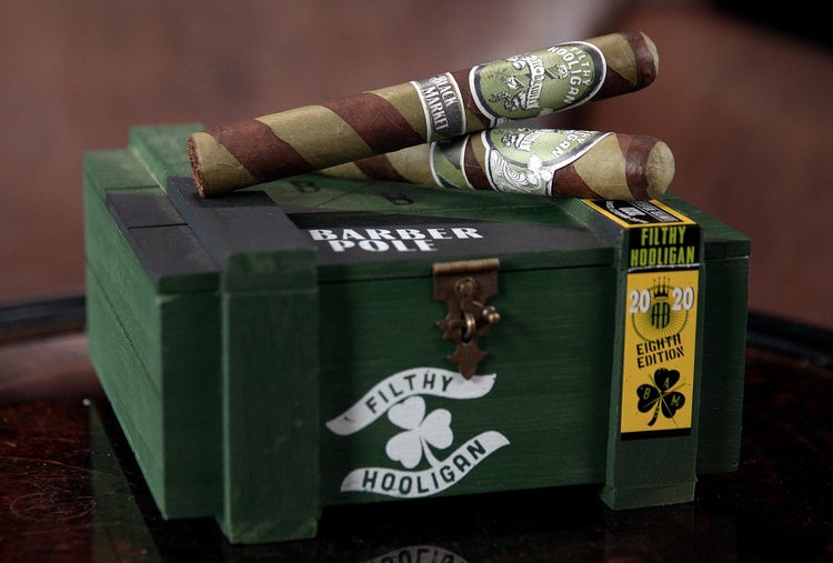#nowsmoking Alec Bradley Black Market Filthy Hooligan 2020 cigar review box of cigars 1