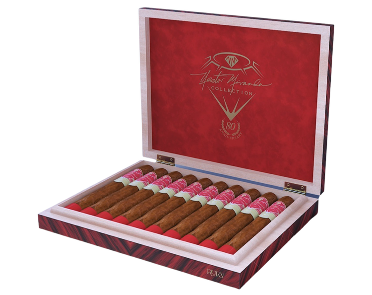 cigar advisor news – miami cigar releases limited edition nestor miranda 80th anniversary collection – release – open box