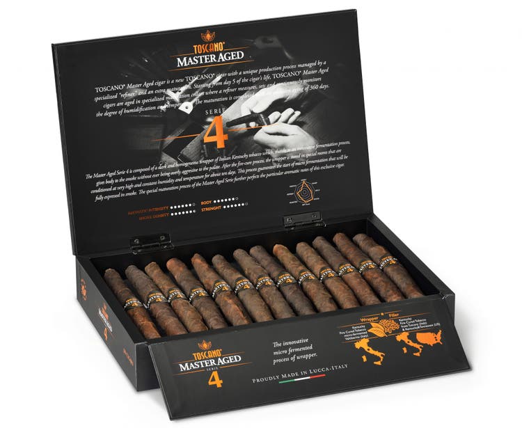cigar advisor news – toscano cigars releasing new toscano master aged series 4 – release – open box