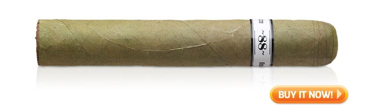 #nowsmoking Illusione 88 Robusto Candela cigar review at Famous Smoke Shop