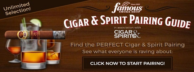pairing spirits and cigar guides banner