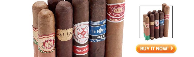 Shop the top 5 best cigar samplers for new cigar smokers - best variety cigar sampler at Famous Smoke Shop
