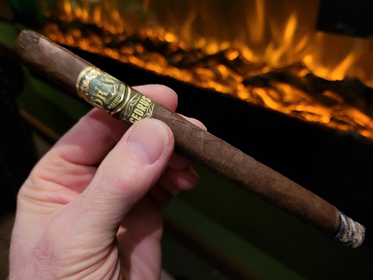 Southern Draw Cedrus Lancero cigar review Part 1