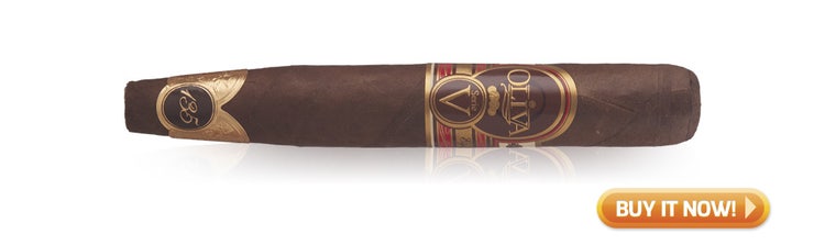 cigar advisor panel review oliva serie v 135th anniversary at famous smoke shop