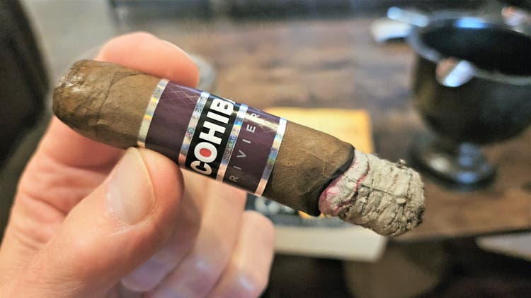 cigar advisor #nowsmoking cigar review cohiba riviera - by gary korb