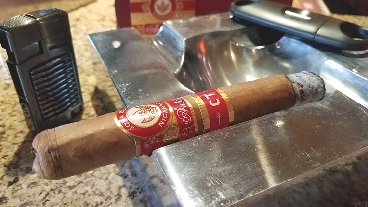 #nowsmoking Joya de Nicaragua Antano Connecticut CT cigar review close up