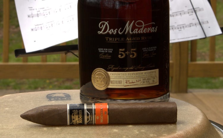 #nowsmoking Aging Room Quattro Nicaragua Maestro cigar review cigar and drink