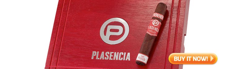 top new cigars Nov 25 2019 Plasencia Alma del Fuego cigars at Famous Smoke Shop