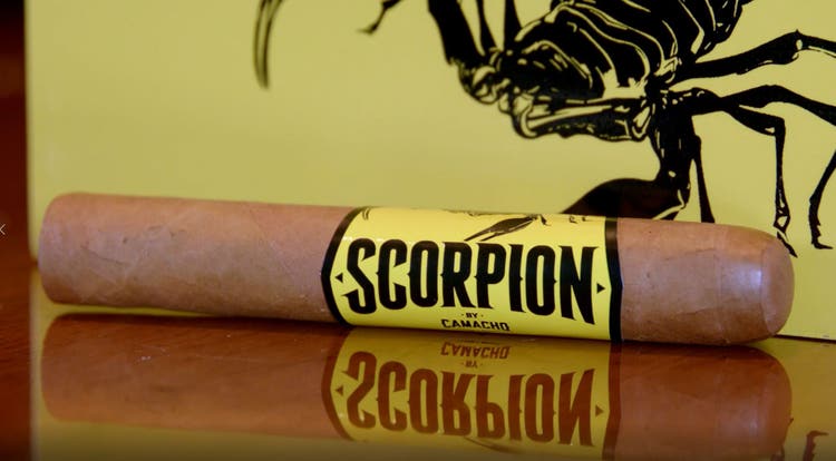 camacho scorpion connecticut cigar review video unlit Camacho Scorpion cigar at Famous Smoke Shop