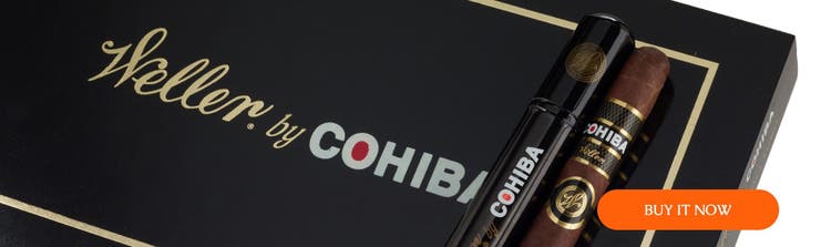 cigar advisor top new cigars november 28, 2022 - weller by cohiba at famous smoke shop