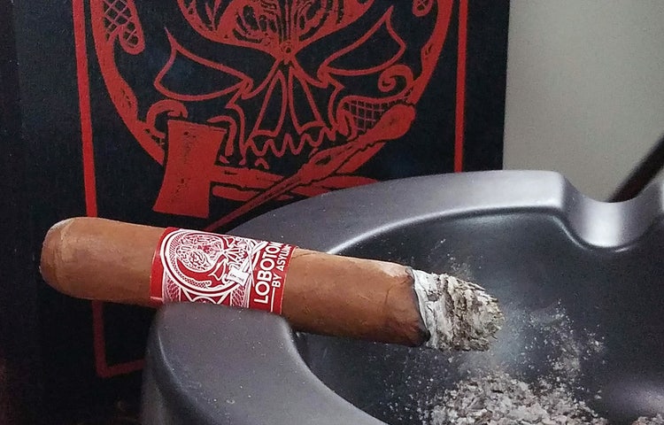 #nowsmoking Asylum Lobotomy Corojo cigar review Toro single cigar at Famous Smoke Shop