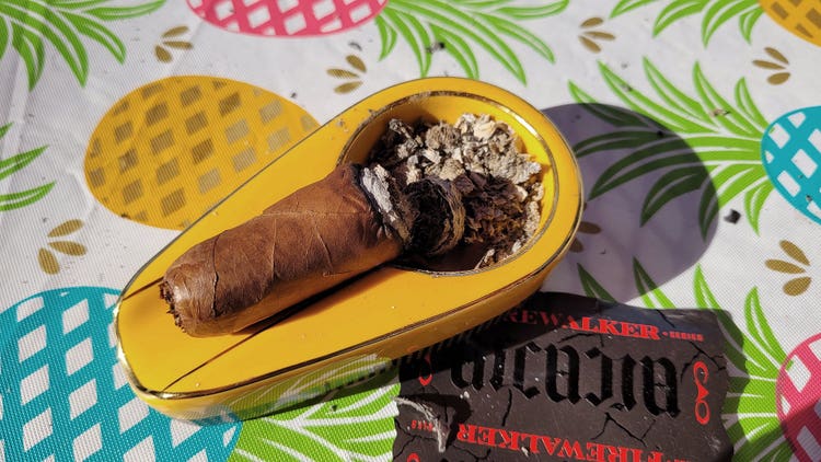 CAO Arcana Firewalker cigar review part 3