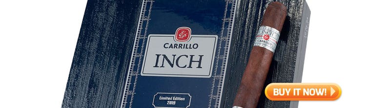 top new cigars dec 9 2019 Inch by EP Carrillo Limited Edition 2019 cigars at Famous Smoke Shop
