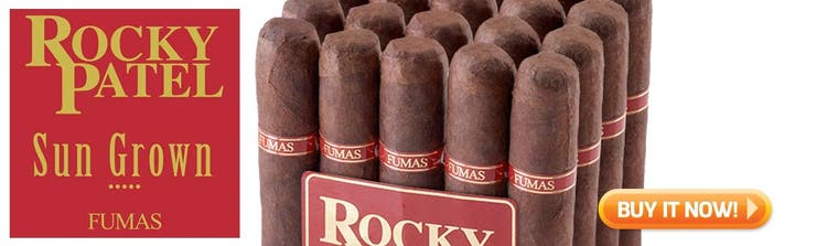 top new cigars December 1 2017 Rocky Patel Sun Grown Fumas cigars