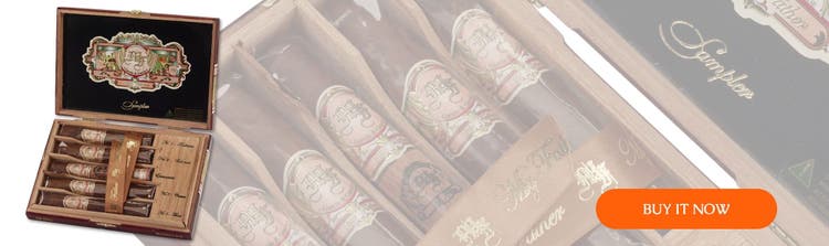 cigar advisor best holiday cigar gift guide - my father sampler at famous smoke shop