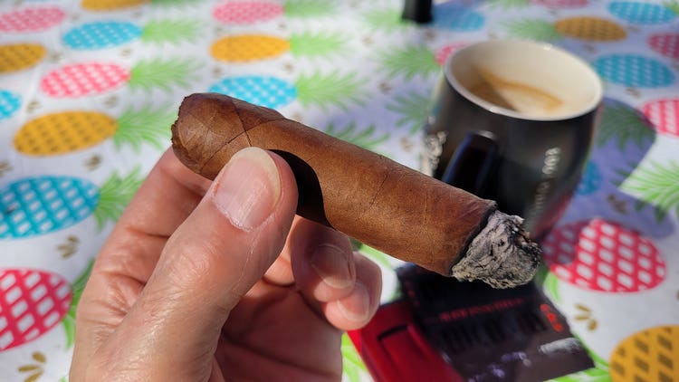CAO Arcana Firewalker cigar review part 2