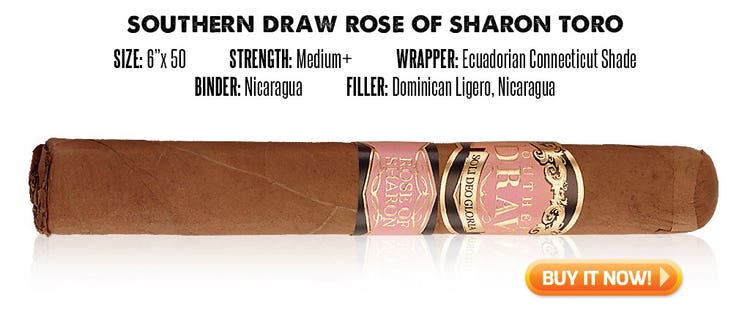 popular connecticut cigar resurgence Southern Draw Rose of Sharon connecticut cigars at Famous Smoke Shop