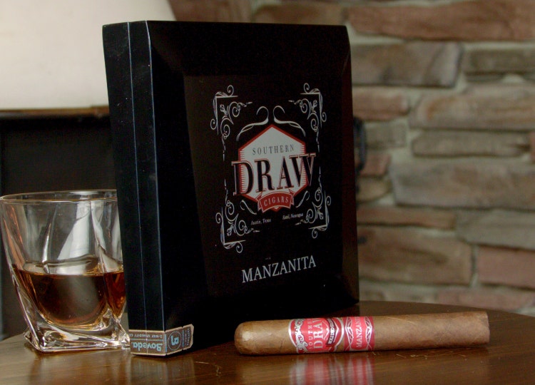 Southern Draw Manzanita cigar box setup