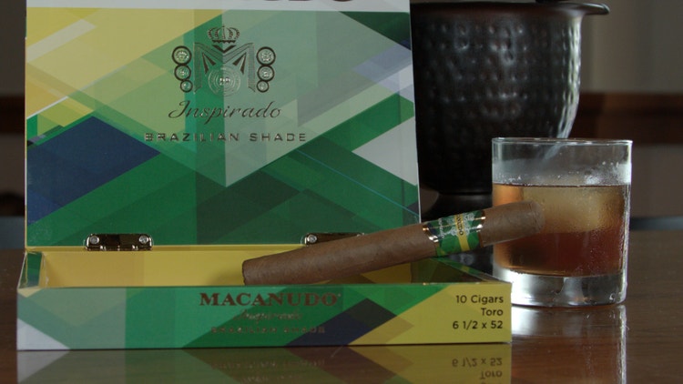 Macanudo Inspirado Brazilian Shade cigar and drink pairing