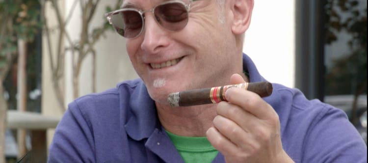 AJ Fernandez Enclave Broadleaf Famous 80th Anniversary cigar review by Gary Korb smoking cigar