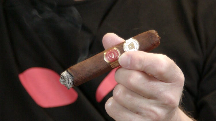 #nowsmoking Aganorsa Guardian of the Farm Nightwatch JJ cigar review closeup